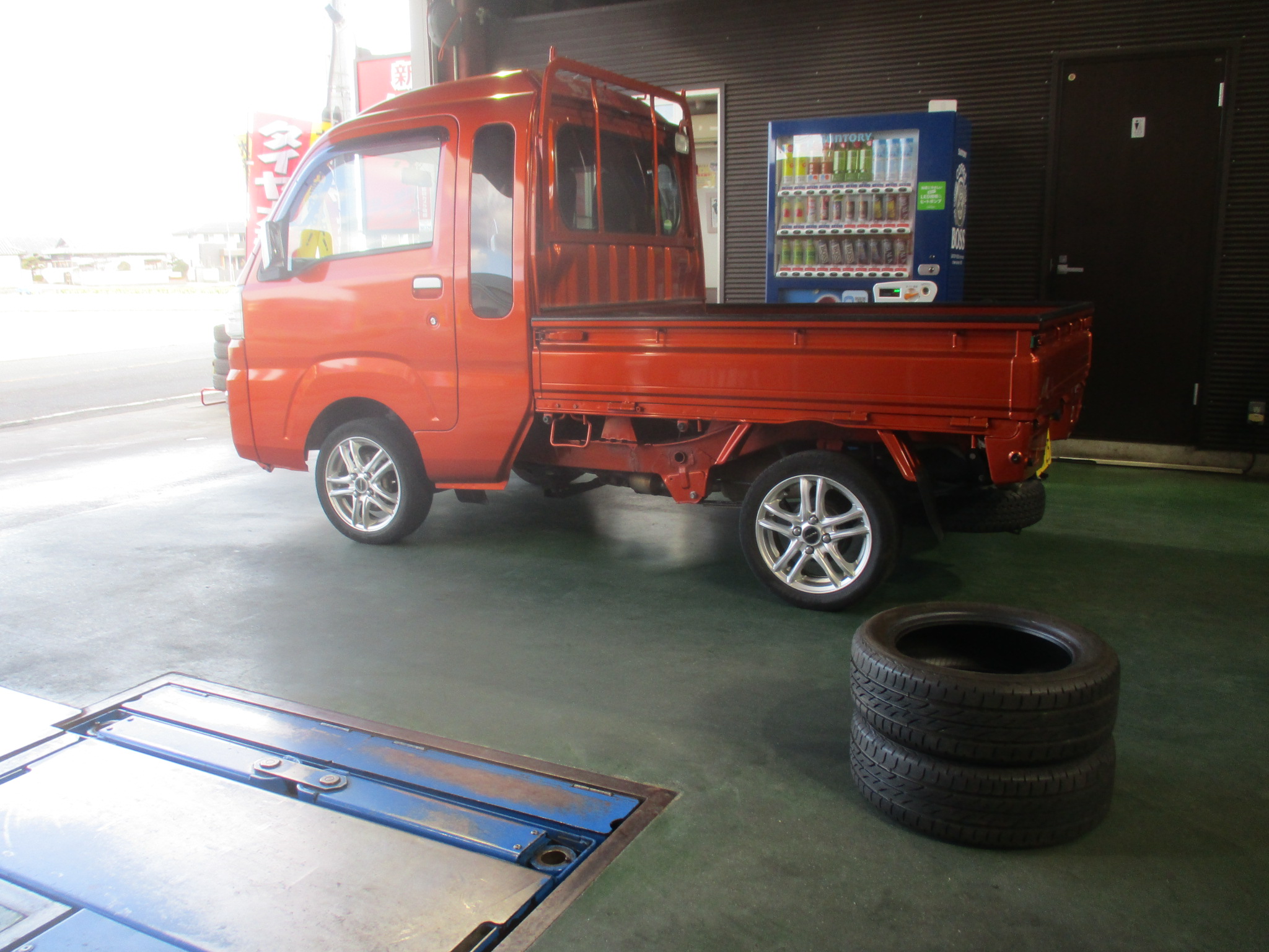 ☆ハイゼットトラック☆中古タイヤで交換☆ | 和歌山、泉南で